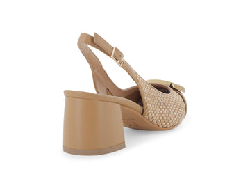 Melluso Slingback Donna Marrone Primavera Estate - V313-255851
