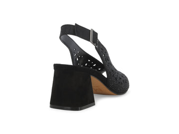 Melluso Sandalo Donna Nero Primavera Estate - N653Q-255779