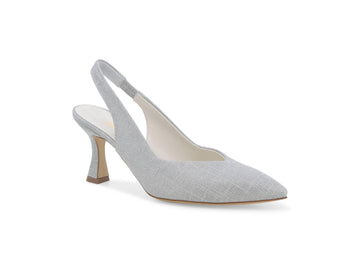 Melluso Slingback Donna Argento eleganti - D168Q-256996