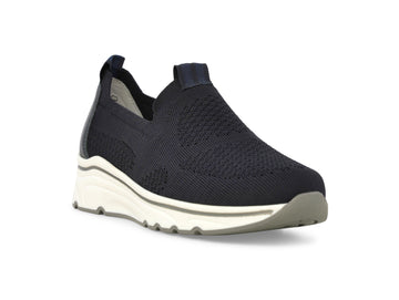 Melluso Women's Slip-on with Wedge Upper Stretch Fabric
