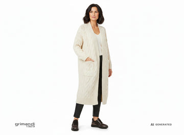 Melluso Sneaker Comfort Donna Marrone Pelle con Zip e Strass abbinamento e stile - AI-Generated Model