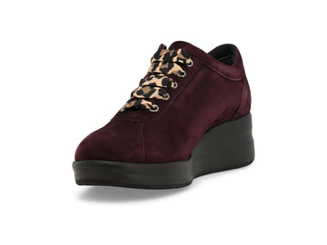 Melluso Sneaker Camoscio Bordeaux - Dettaglio punta R25656Q-261970