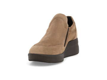 Melluso Sneakers Camoscio Beige - Dettaglio punta R25634Q-264152