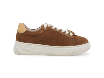 Melluso Sneakers Donna con Dettagli Gioiello Tomaia Camoscio Marrone K35314-239854