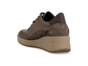 Melluso Sneakers Pelle Marrone - Dettaglio tacco R25655Q-264129