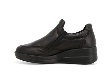 Melluso Sneakers Pelle Nero - Dettaglio laterale R25634Q-264151