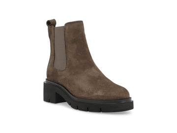 Calzature Melluso Donna casual: stivaletti in camoscio marrone K55517Q-261430