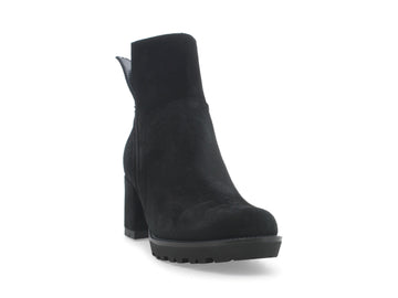 Melluso Winter Ankle Boots with Zip Suede Leather Upper