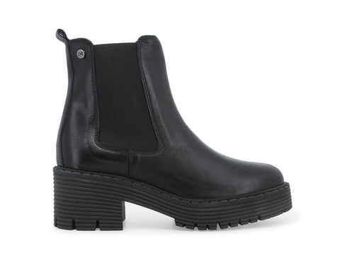 Melluso Donna Tronchetti Casual Tacco Medio Tomaia Pelle Nera 018869W-238521