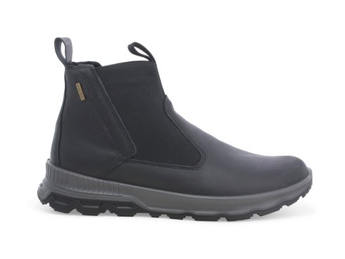 Melluso Uomo Stivaletti Chelsea Impermeabili in Pelle Nera U15489D-233292
