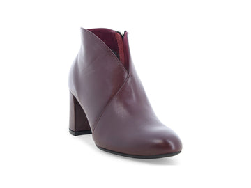 Calzature Melluso Donna eleganti: stivaletti in pelle bordeaux Z420Q-264669
