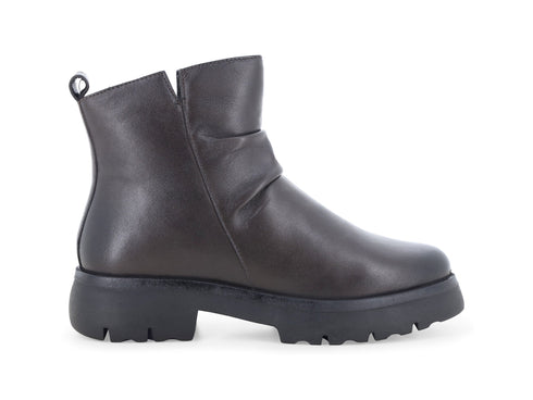 Melluso Stivaletti Donna in Pelle Nera con Zip 034380-262413