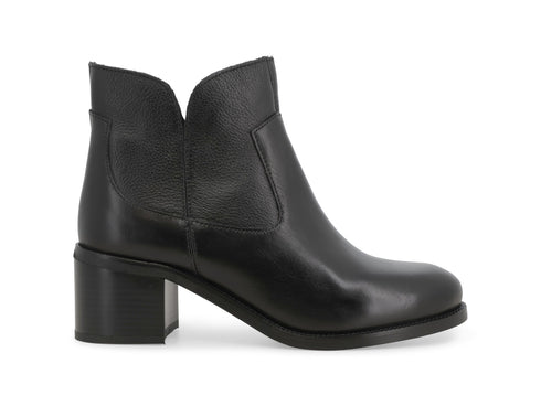 Melluso Stivaletti Donna in Pelle Nera con Zip K36065Q-261638