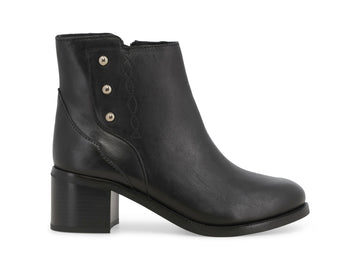 Melluso Stivaletti Donna in Pelle Nera con Zip K36067Q-265176