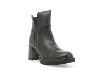 Calzature Melluso Donna casual: stivaletti in pelle nera L5344Q-264826