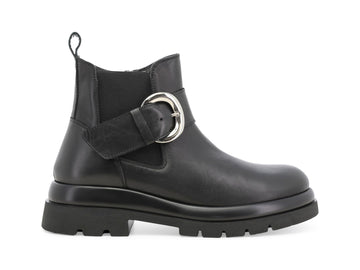 Melluso Stivaletti Donna in Pelle Nera con Zip R45393Q-264777