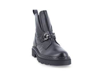 Calzature Melluso Donna casual: stivaletti in pelle nera R45440Q-264779