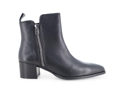 Melluso Stivaletti Donna in Pelle Nera con Zip Z377-262180