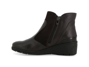 Melluso Stivaletto Camoscio Marrone - Dettaglio laterale K91624Q-264282