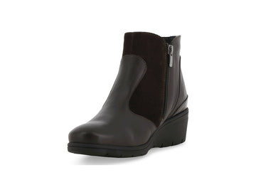 Melluso Stivaletto Camoscio Marrone - Dettaglio punta K91624Q-264282