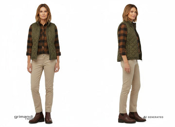 Lifestyle 1 - Outfit Casual Chic - AI-Generated Model