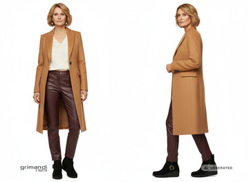 Look da giorno con stivaletti Melluso - AI-Generated Model