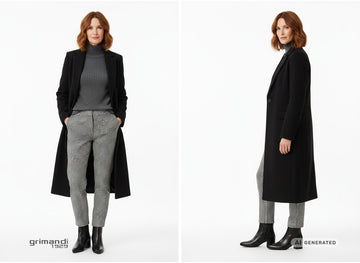 Stivaletto Melluso Z366 look ufficio - AI-Generated Model