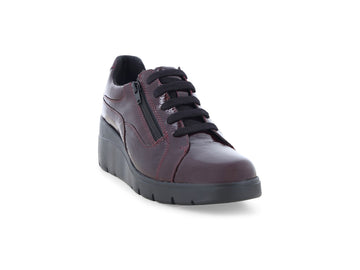 Calzature Melluso Donna casual: scarpe stringate in vernice bordeaux K55308-261401