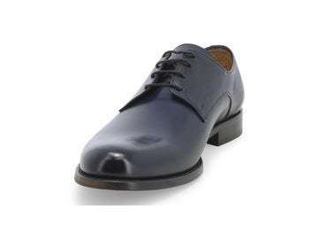 Melluso Francesina Pelle Blu - Dettaglio punta U90601Q-255651
