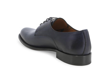 Melluso Francesina Pelle Blu - Dettaglio tacco U90601Q-255651