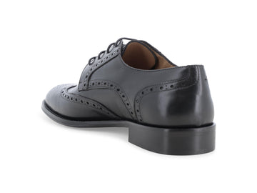 Melluso Francesina Pelle Nero - Dettaglio tacco U90633-257669