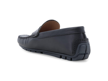 Melluso Mocassino Pelle Blu - Dettaglio tacco U16038-257220