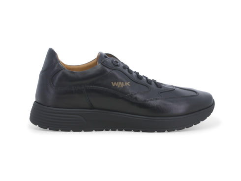 Melluso Scarpe Basse Made in Italy Uomo Invernali Tomaia Pelle Nera U16252W-239049