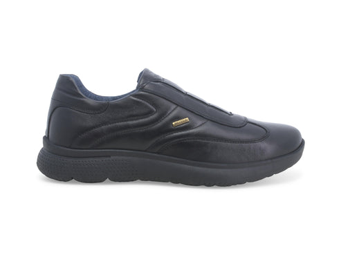 Melluso Uomo Scarpe Comfort Slip-on Invernali Tomaia Pelle Nera U41131-226830