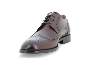 Melluso Stringata Pelle Marrone - Dettaglio punta U90633-257670