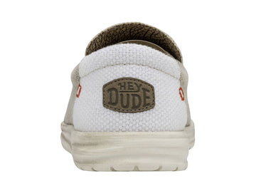 Hey Dude Mikka Braided Off White Slip On Men's