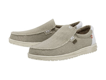 Hey Dude Mikka Braided Off White Slip On Men's