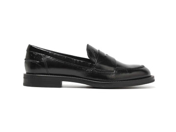 Frau Mocassini Donna Classici in Pelle Nera 90Q2