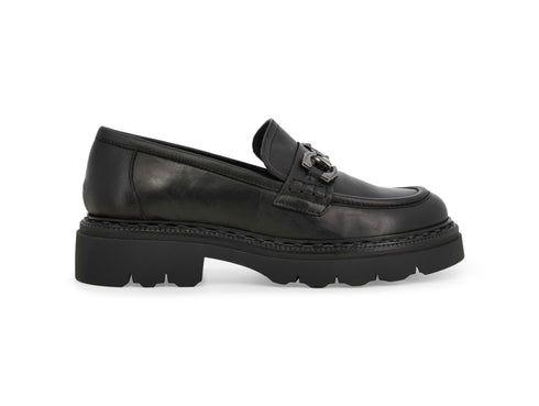 Melluso Mocassino Casual Pelle Nera con Morsetto R45432-252136
