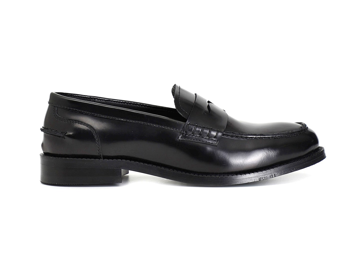 CafèNoir Women's Winter Loafers Black Leather Upper – Grimandi