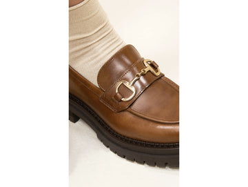 Nero Giardini Women's Winter Loafers Leather Upper