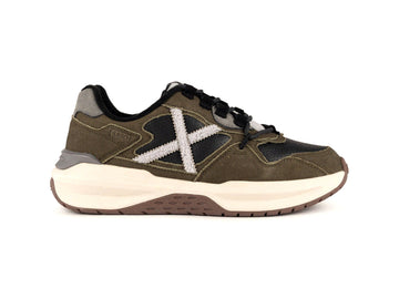 Munich Nexa Green and Black Men's Sneakers