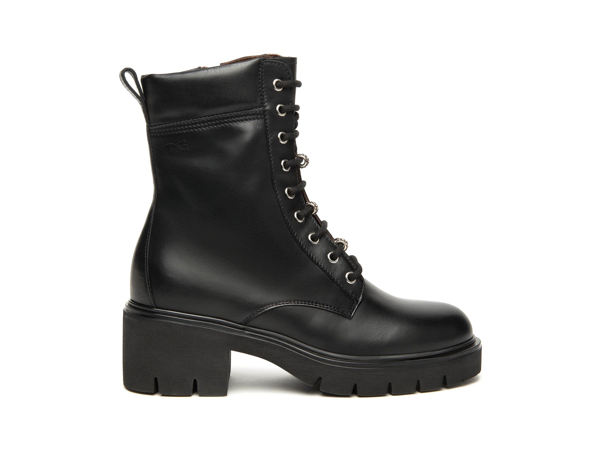 Anfibi Gioiello Anfibi Strategia SANDALO CON ZEPPA NERO STRATEGIA