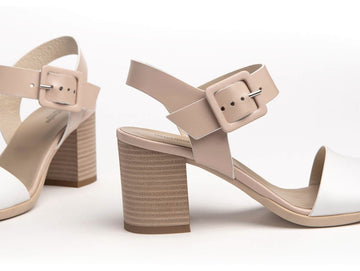 NeroGiardini Causal Chic Sandals Two-tone leather upper