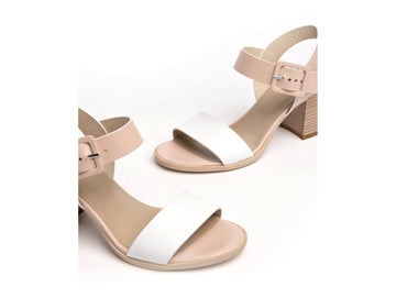 NeroGiardini Causal Chic Sandals Two-tone leather upper