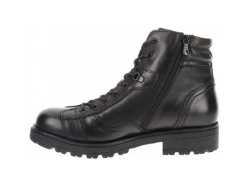 NeroGiardini winter boots with laces and zip in leather