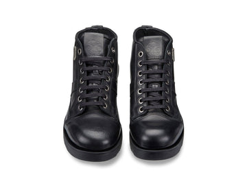 OXS Scarponcino Uomo Frank Casual in Pelle Nera