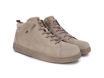 Pitas Austin Beige Men's Suede Ankle Boot Autumn/Winter Water-Resistant