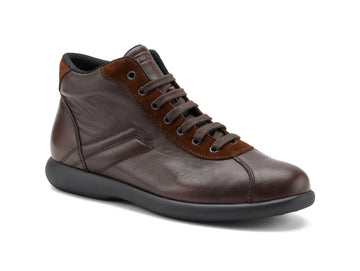 Frau Men's Made in Italy Leather Ankle Boots
