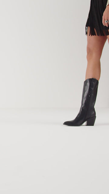 Nero Giardini Western Boots Leather Upper